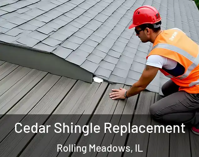  Cedar Shingle Replacement Rolling Meadows, IL