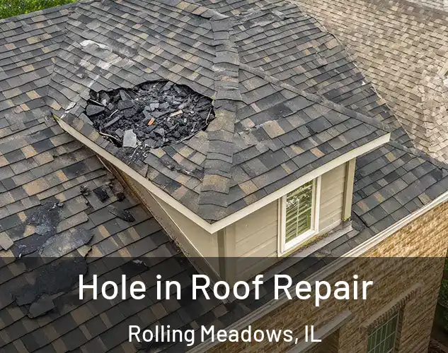  Hole in Roof Repair Rolling Meadows, IL