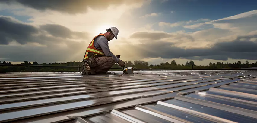 Commercial Roof Restoration in Rolling Meadows