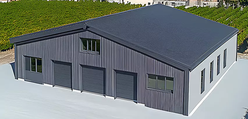 Corrugated Garage Roof Repair in Rolling Meadows