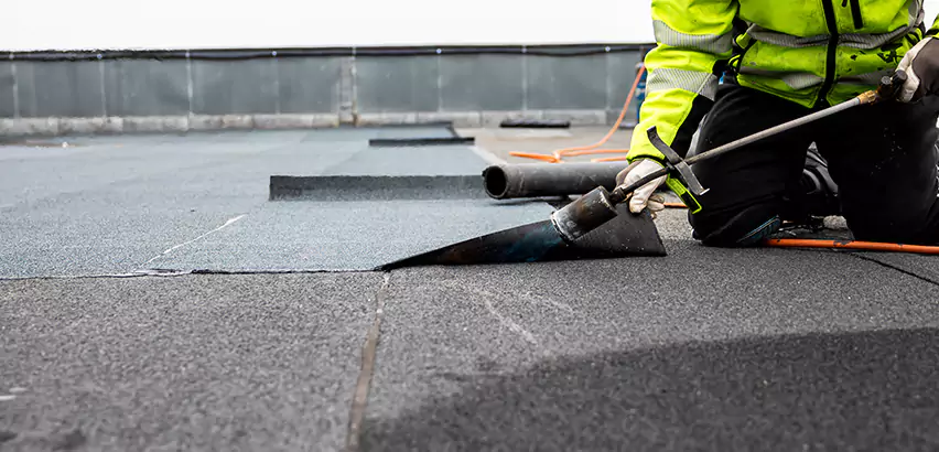 Residential Flat Roof Repair in Rolling Meadows