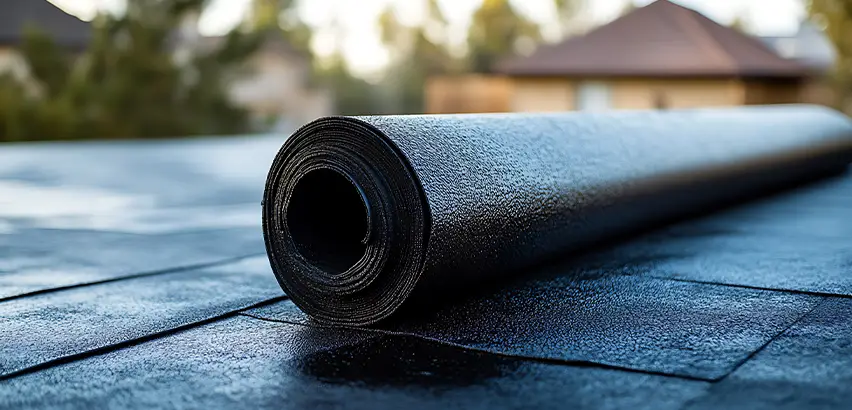 Rubber Flat Roof Replacement in Rolling Meadows