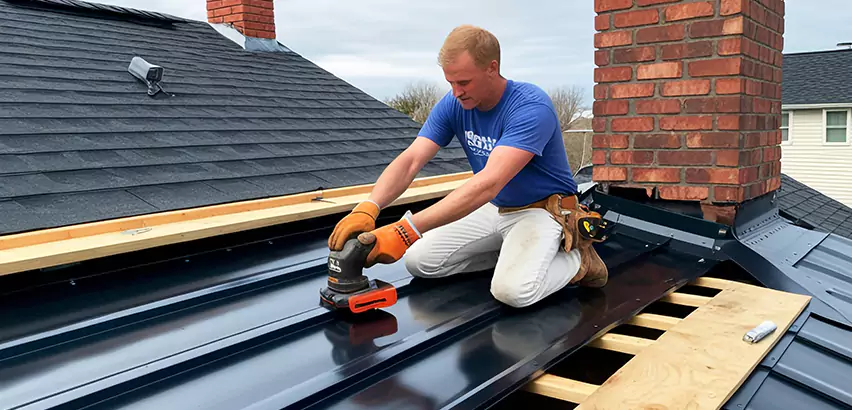 Metal Barn Roof Replacement in Rolling Meadows