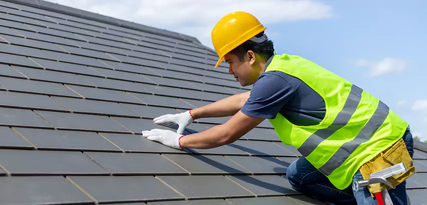 Slipped Slate Repair in Rolling Meadows