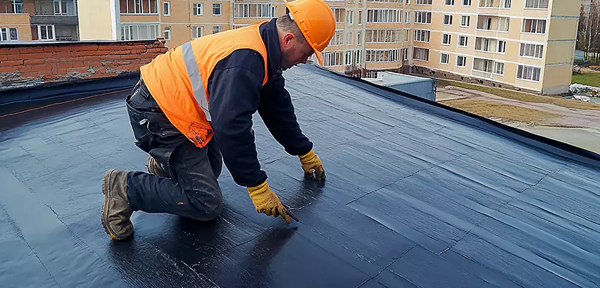 Residential TPO Roof Repair in Rolling Meadows