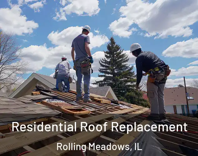  Residential Roof Replacement Rolling Meadows, IL