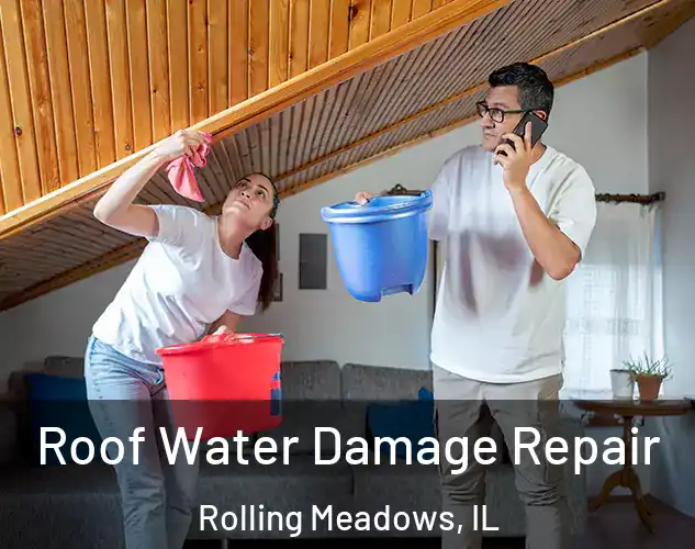  Roof Water Damage Repair Rolling Meadows, IL