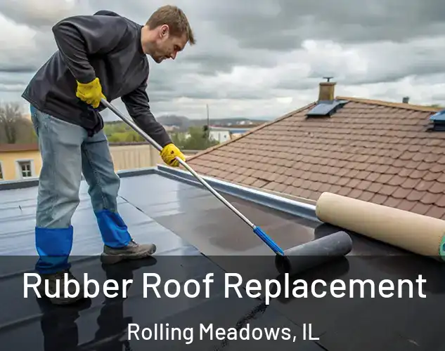  Rubber Roof Replacement Rolling Meadows, IL
