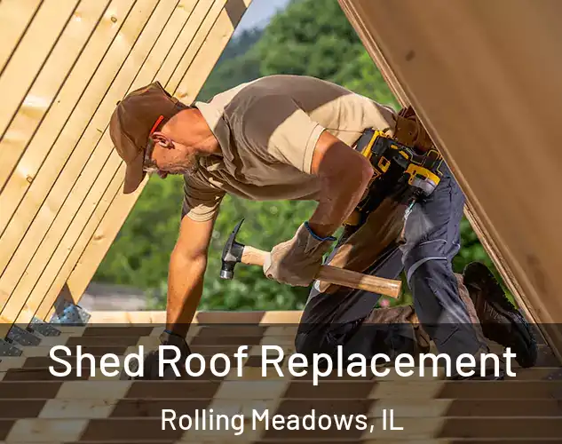  Shed Roof Replacement Rolling Meadows, IL