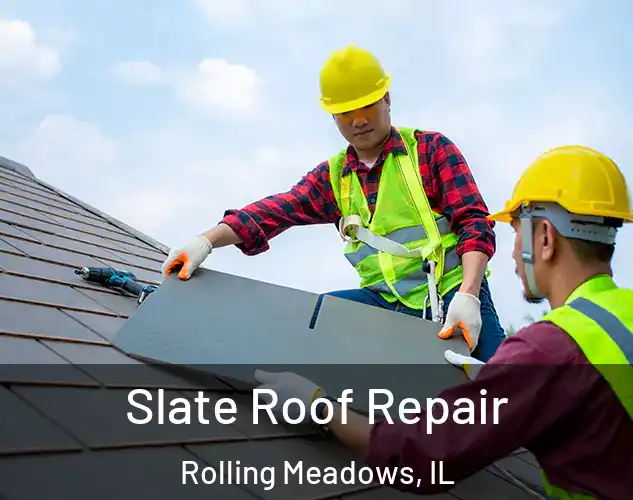  Slate Roof Repair Rolling Meadows, IL