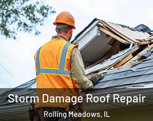  Storm Damage Roof Repair Rolling Meadows, IL