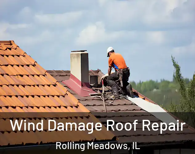  Wind Damage Roof Repair Rolling Meadows, IL